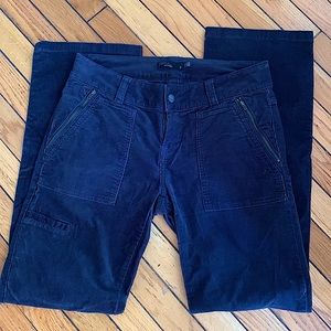 Black Prana corduroy pants